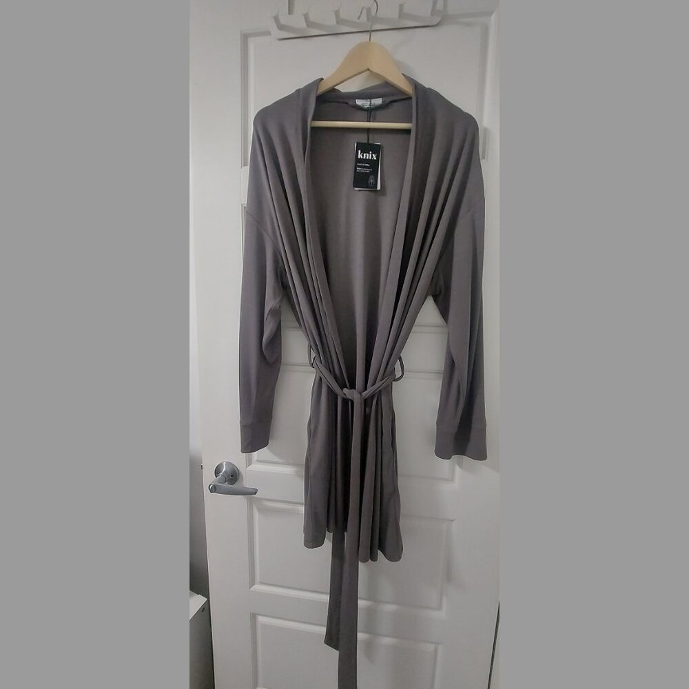 Brand-new Knix Modal Rib Robe, Large Size - Picture 3 of 3